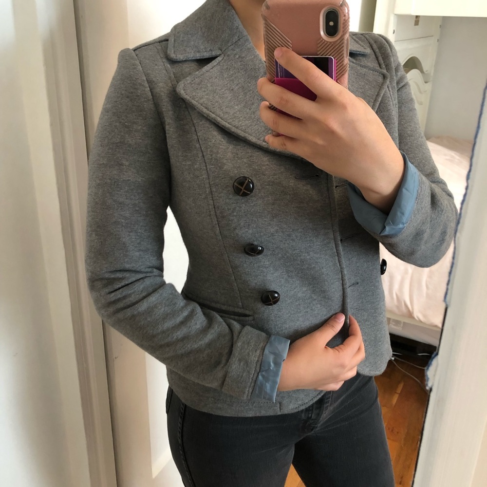 H&M gray blazer/jacket
